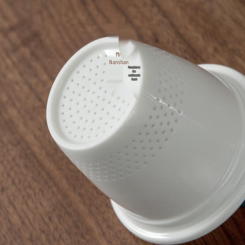 Nanshan Ceramic Tea Mug with Lid and Filter