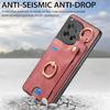 D6 For OnePlus 12 5G Case Leather+TPU Phone Cover with Ring Kickstand Card Bag