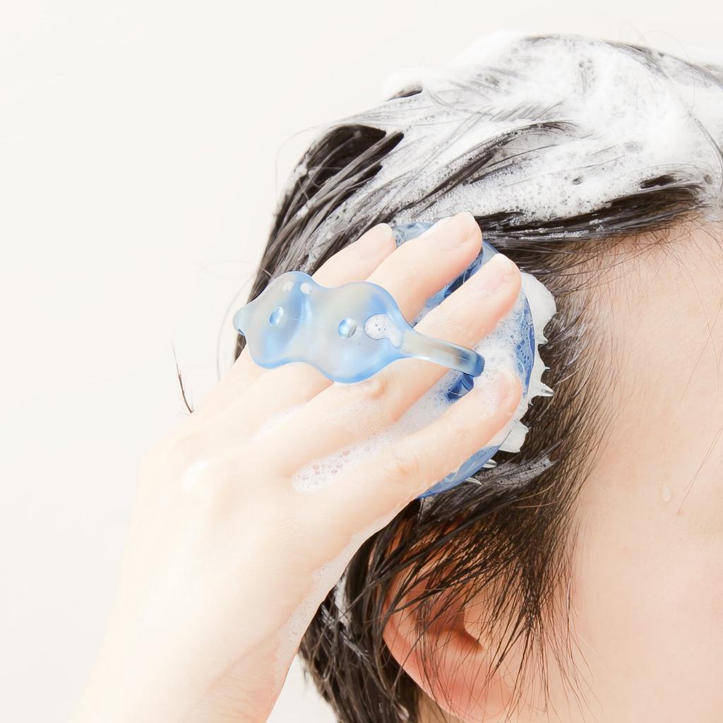 Shampoo-Bürste Blau GT-500