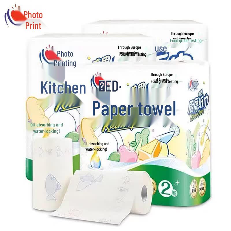 Mind Act Upon Mind 2-Ply Printed Kitchen Paper Towels