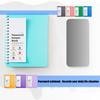 A6 Spirals Notebook Password Book Address Book with Alphabets Index Diary Writing Pad Office School Supplies for Home