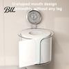 No Drill Tissue Box Wall-Mounted Roll Paper Holder with Vacuum Suction Sealed Container Cup Easy Installation Organizer for Bathroom Storage