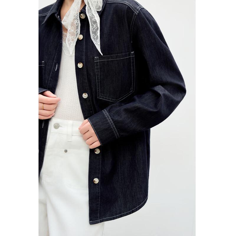 Women's Fashion Commuter Denim Shirt