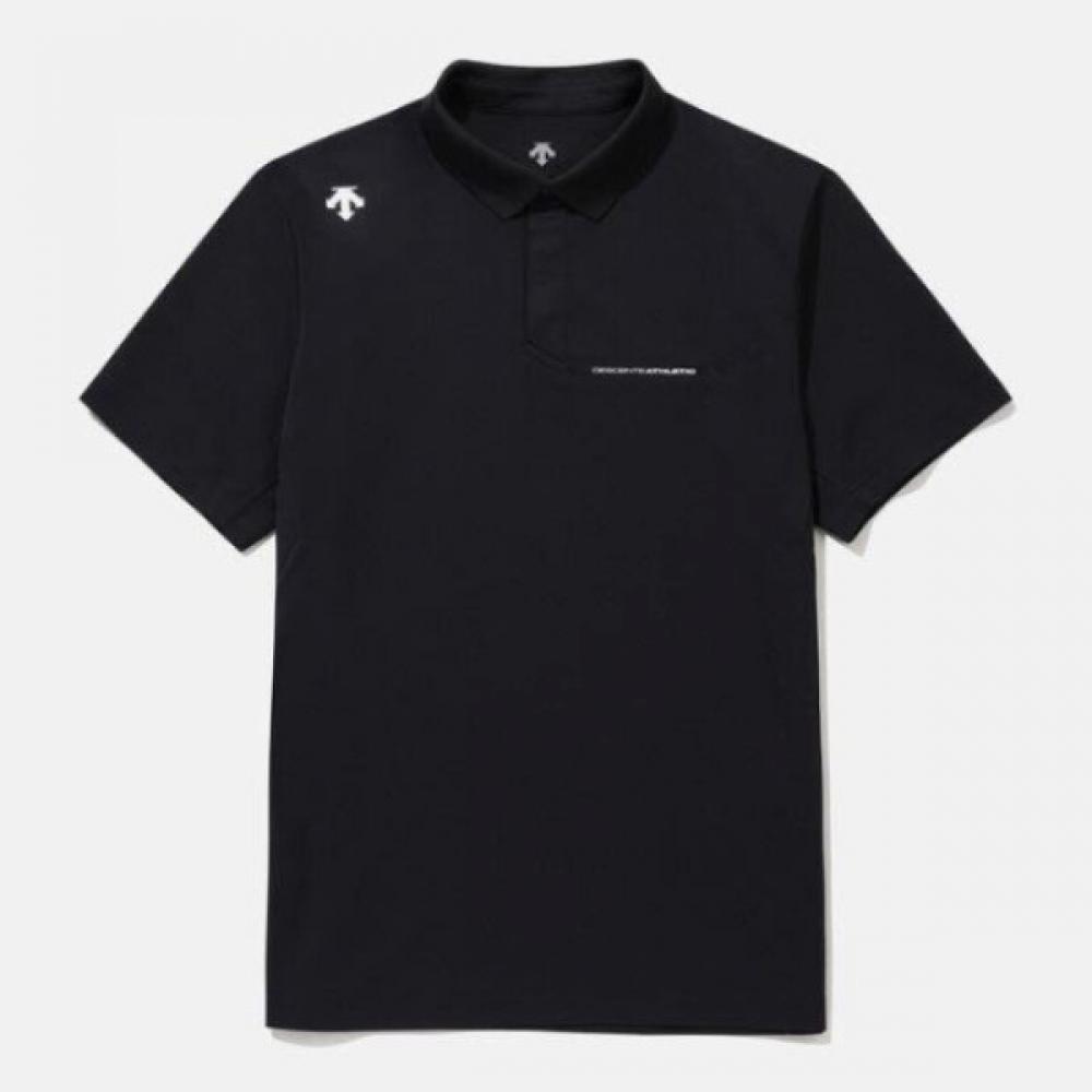 

Футболка с коротким рукавом DescenT Cqk Sq121Tps21 Blk Training Toughlight Polo T shirT B 100