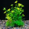 1PCS Aquarium Decor Set - Vibrant Green Plastic Plant Ornaments - Fish Tanks, Durable Pvc Material 15cm/5.9inch