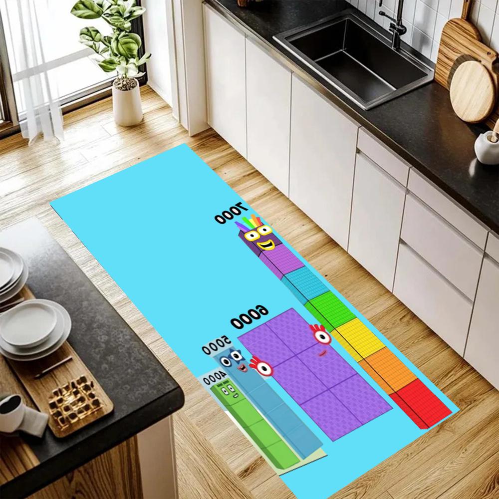 Numberblocks Nonslip Kitchen Mat Floor Carpet Rug For Indoors Outdoors Home Decor Room Supplies Spring Decor