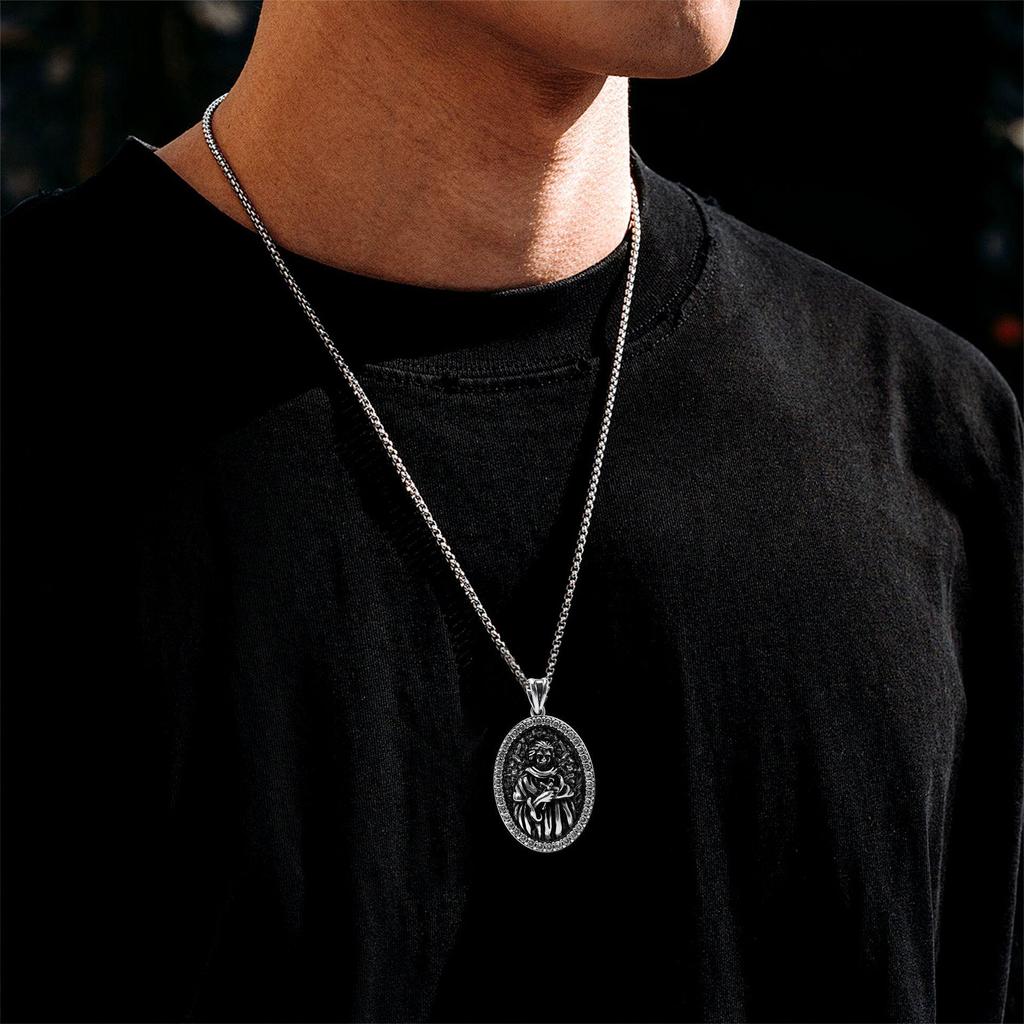 European & American Gothic Punk Pendant Niche Design Necklace