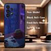 P-Pepe The Funny Frog Case For Samsung Galaxy A73,72,41,J7,22,Note,31,8,9,52,71,53,32,Soft Black Silicone Cover