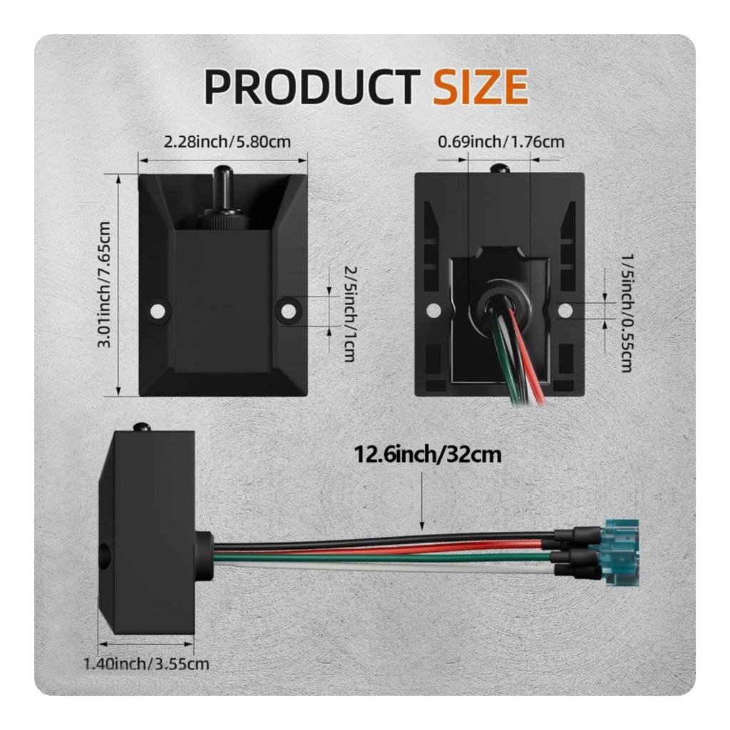 Liftgate Switch Space-Saving for Commercial Vehicle Repair