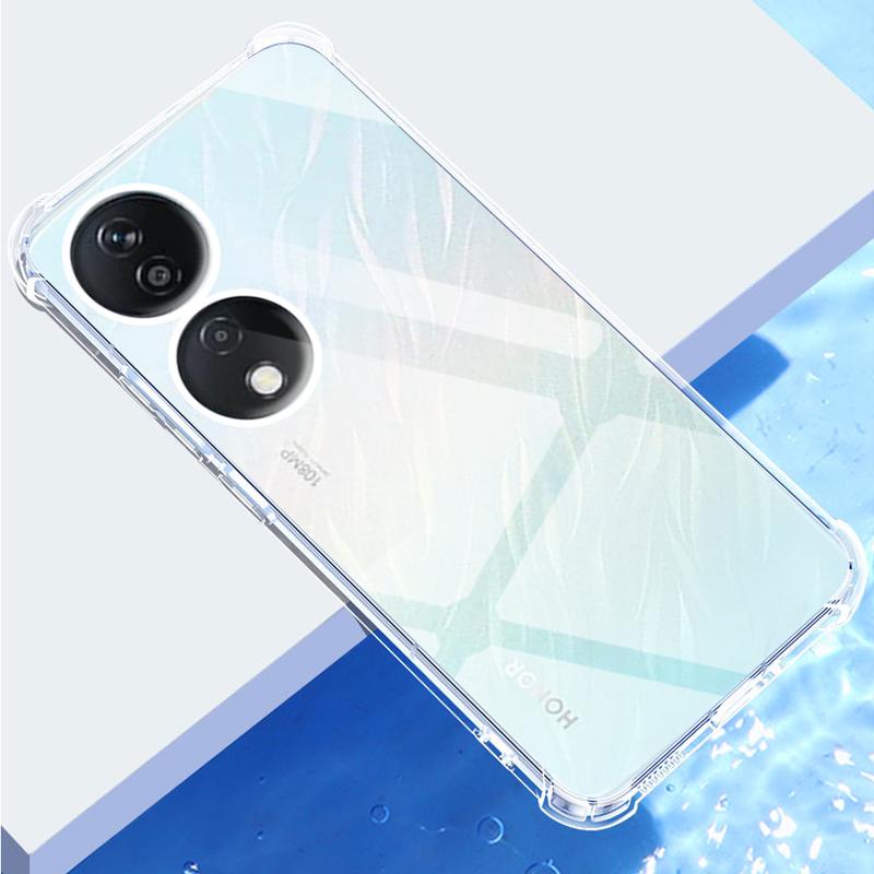 Shockproof Clear Case for Honor X7b CLK-LX1 Soft Silicone Transparent Back Covers for Honor X 7 B X7 7b Phone Protective Camera