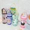 Portable Milk Tea Tote Bag Heat Preservation Bag Carrying Insulated Cup Cover Umbrella Bag Handbag Camping Drinkware Accessories