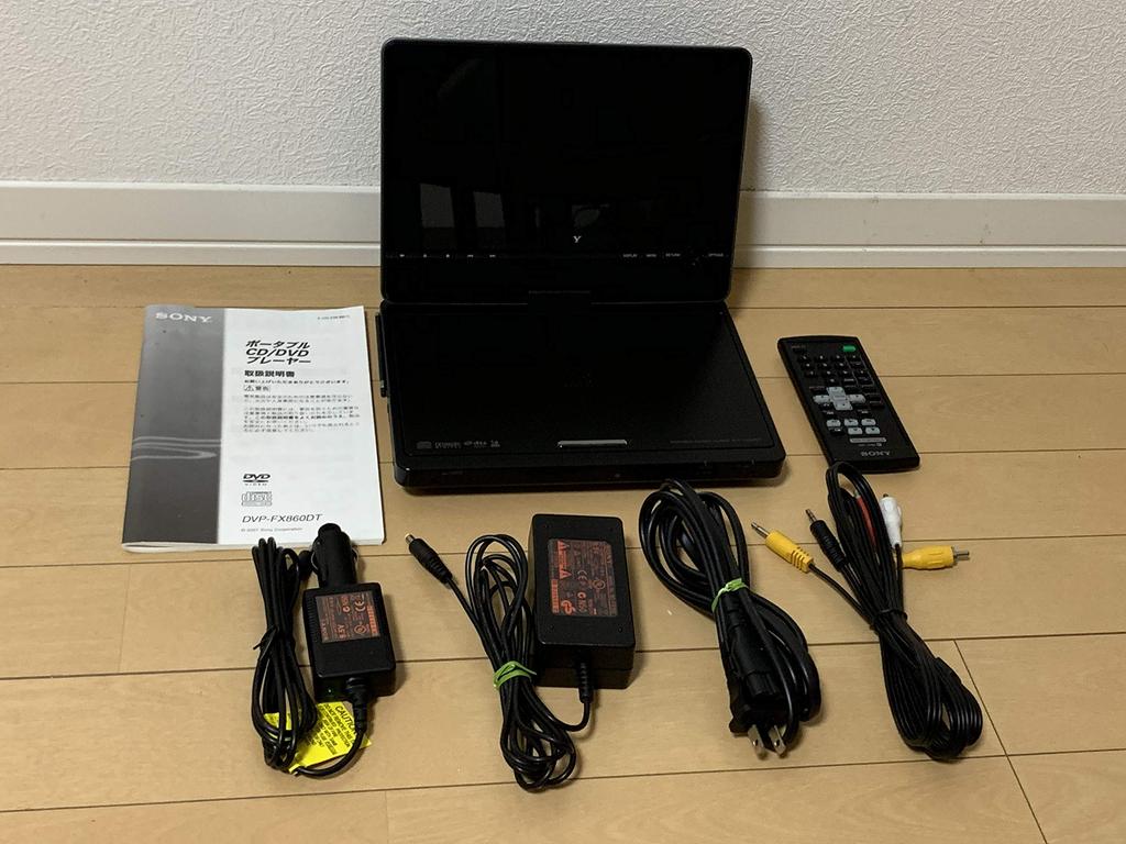Sony Portable DVD Player with LCD and Tuner 8-inch DVP-FX860DT Built-in One-Seg