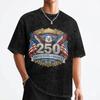 250 Years of Freedom 17762026 Eagle T Shirt Washed Short Sleeve Street TShirts Independence Day Men Women Streetwear Tees