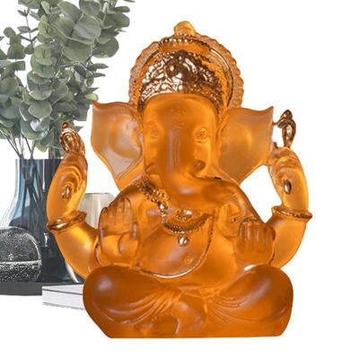 Sošky Ganéši Malá kreativní figurka Ornament Sochy boha slona Malé Feng-shui figurky Sošky pro domácí dekoraci Pro