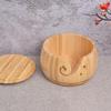 Wooden Yarn Bowl with Lid - DIY Knitting & Yarn Storage Craft