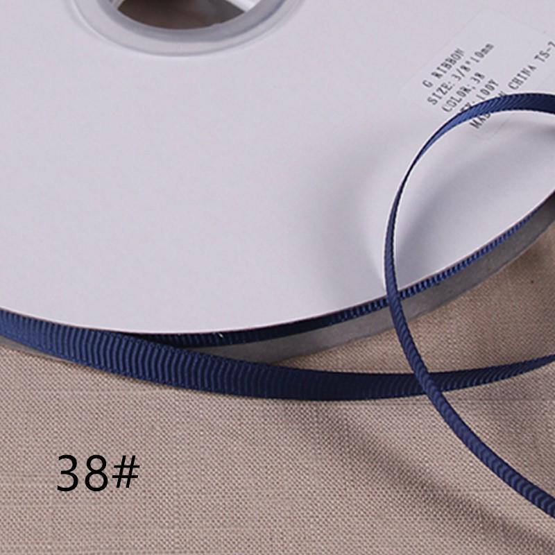 1cm High-Density Ribbed Ribbon for Bows, Gifts, Hair Accessories, and Wedding Décor