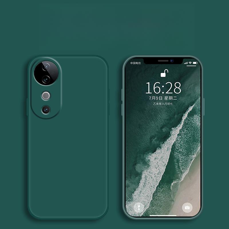 Applicable To Vivoz6 Mobile Phone Case Z5x Liquid Z5i Silicone Z3x Protective Case Z3i Soft Case Z1 Full Cover Anti-fall
