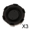 3xABS Exterior Parts Fuel Filler Door Oil Gas Cap for 50cc 125cc ATV Quads