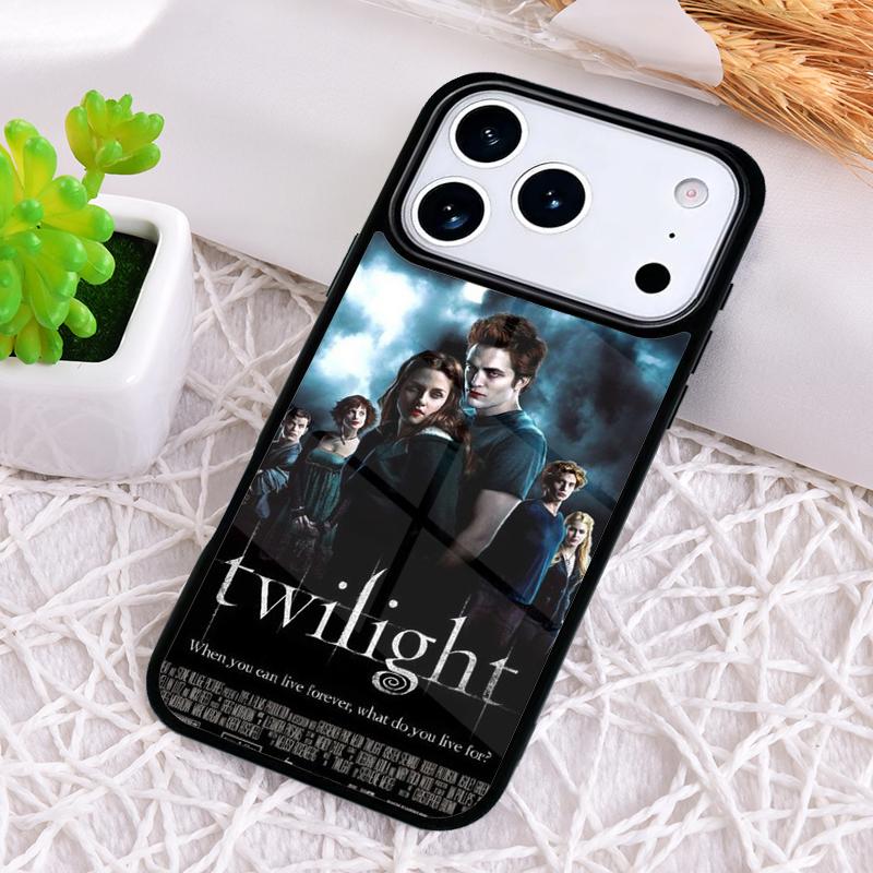 Etui Shockproof na telefon Twilight Edward Cullen do iPhone 17 Air 16e 15 11 12 14 13 Pro Max Cover Coque