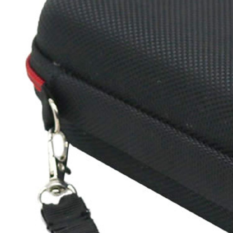 Portable Storage Holder for H4E Handheld Microphone with Side Pouch Hard Shell Form, Carry Case for Daily Use, Trip Carry, and Home Storage