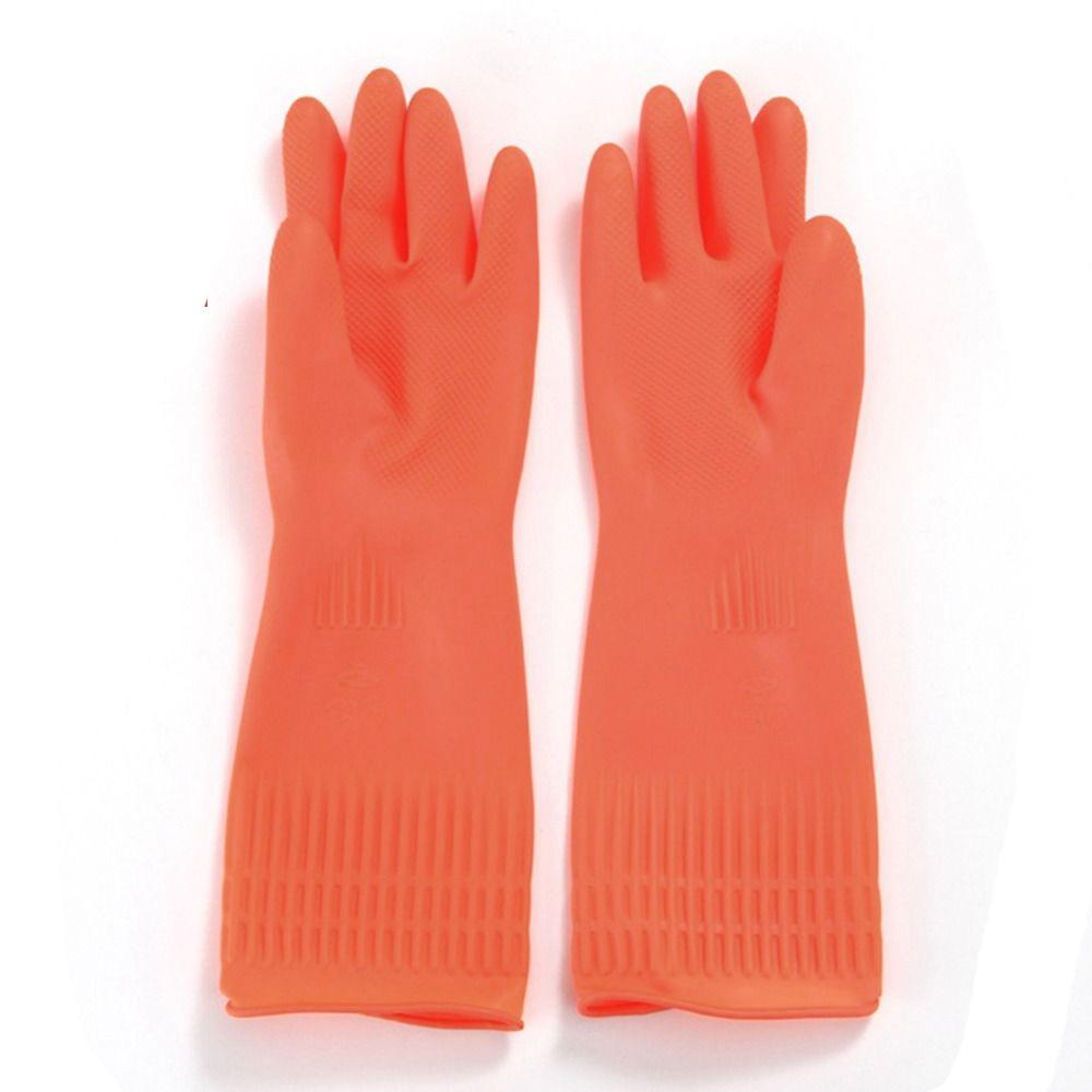 Protective Kitchen Dishwashing Repeatable Rubber Gloves Household Cleaning Gloves Cleaning Tool