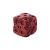 Resin Skull Dice Durable Skeleton Cube Dice Perfect Gift Idea Zombie Apocalypse Dice  Halloween
