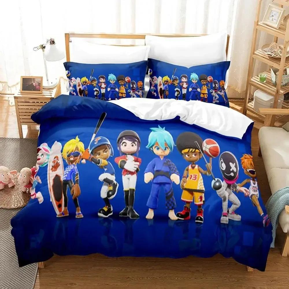 Game Ninjala Bedding Set Single Twin Double Queen King Cal King Size Bed Linen Set