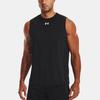 Under Armour UA Tech™ Team Solid Comfortable Soft Quick-Dry Moisture-Wicking Loose Sleeveless Tank Top Men tops Black 1376840-001