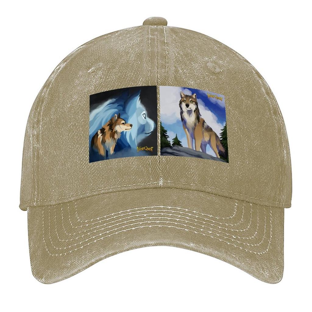 2026 WolfQuest Legends Baseball Cap Trucker Cap Black Mountaineering Sun Hat Men's Baseball Women's