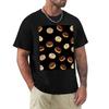Donuts Pattern 2 Tshirt Nonshrink Basic Cotton Tshirt