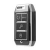 BYD Yuan EV360/ Qin E2 E3/ New Energy S2 Silver Edge Soft Rubber Car Key Case