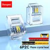 Shengwei RJ11 6P2C Telefon-Kristallkopf-Stecker