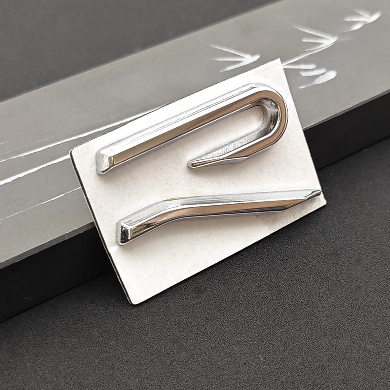 Pro VW VOLKSWAGEN 2026 Nové 3D Kovové Chromové Černé VW R Logo Znak Zadní Kufr Znak Nálepka pro Volkswagen Golf 8 MK8 GTI Polo Do