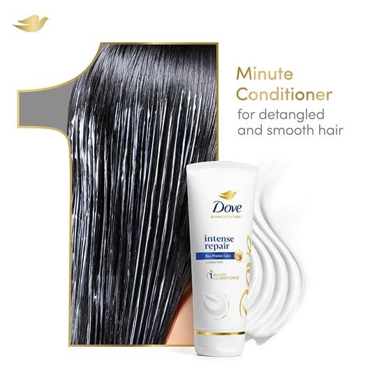 DOVE Intensywna Odżywka do Włosów, Dla Włosów Zniszczonych i Puszących się, 75 ml