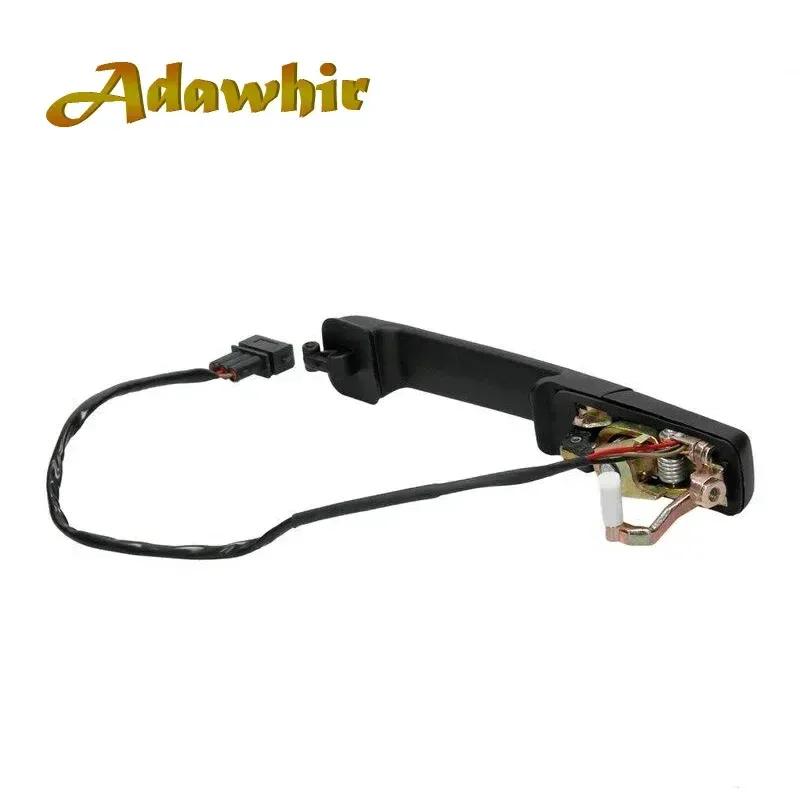 1 zestaw do Volkswagen PASSAT B3 zewnętrzna klamka przednich drzwi z zamkiem na klucz 357837205A 357837205AS 357837206A 357837206AS