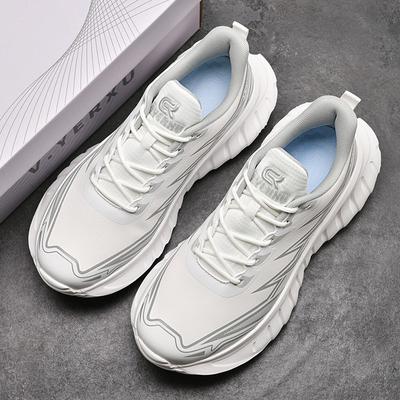 Ultra-leichte Ledersportschuhe, Dämpfende Trainings-Laufschuhe, Neue bequeme Plateau-Freizeitschuhe