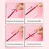 Retractable Colored Gel Inks Pen Shimmering Metallic Journaling Pen 1.0MM for Writing Drawing Journaling Scrapbooking