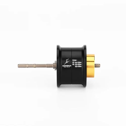 

Шпуля для кастинговой катушки Gomexus OT80 - Запасная шпуля для серии Daiwa Tatula 80 - Для левой и правой руки, Совместима с легкими приманками до 3 г, Улучшить