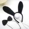 Cross-Border Bunny Ear Headband for Women - Easter & Halloween Party Accessory