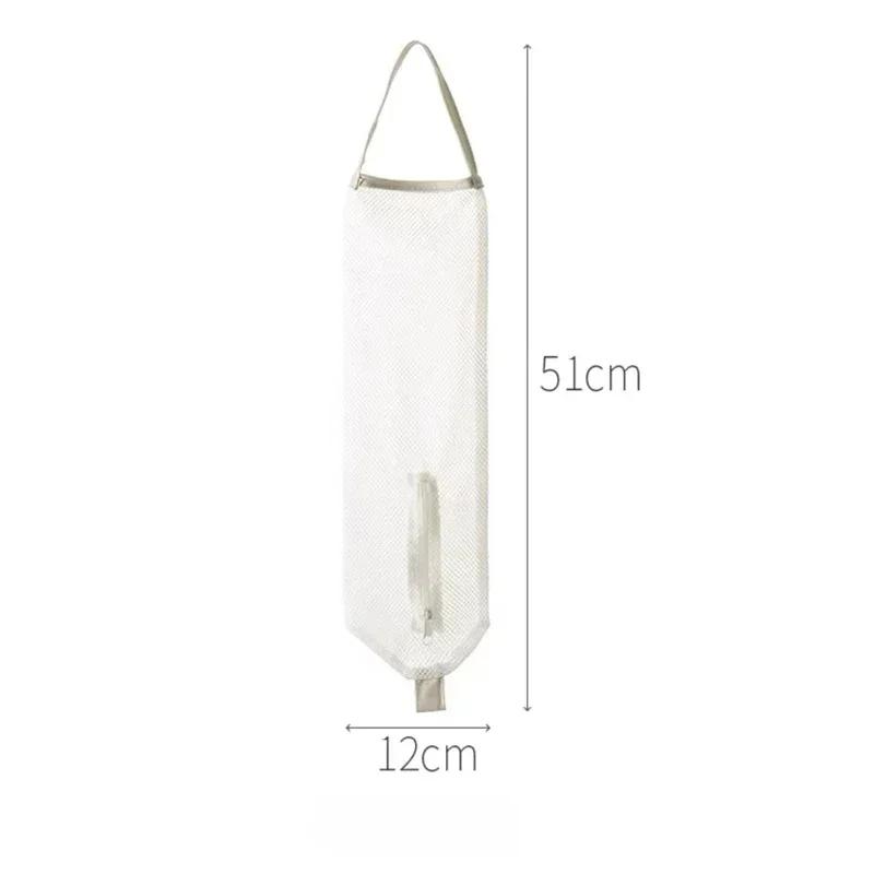 

Подвесная сумка для хранения с открытым дном, многофункциональная, большой емкости, настенная, органайзер, мешки для хранения мусора с изображением лука, имбиря, чеснока