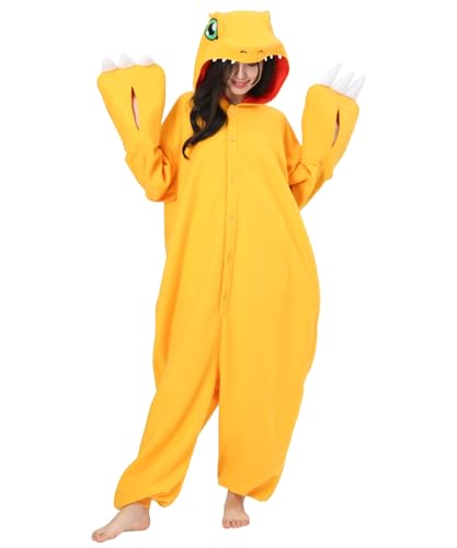 [SAZAC] Character Fleece Kigurumi Digital Monster Agumon
