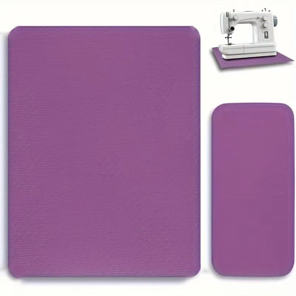 2PCS Multifunctional Sewing Machine Pedal Mat Non Slip Base Reduce Vibration Sewing Machine Muffling Mat Foot Pad