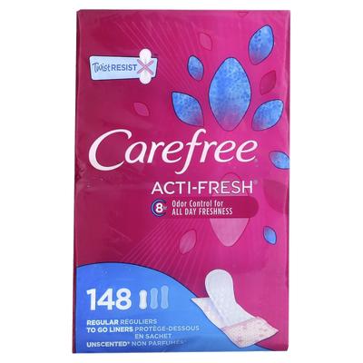 Acti-Fresh, Daily Liner, Regular, Fragrance-free, 148 Pieces