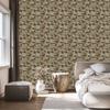 Military Camouflage Wallpaper Brown and Ochre for Living Room and Bedroom 50x1000