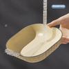 8 pezzi Piatto di plastica Vassoio Piatto da frutta e dessert Piatto per contorni domestico Piatto per insalata di verdure Ciotola per pasticceria Set di posate