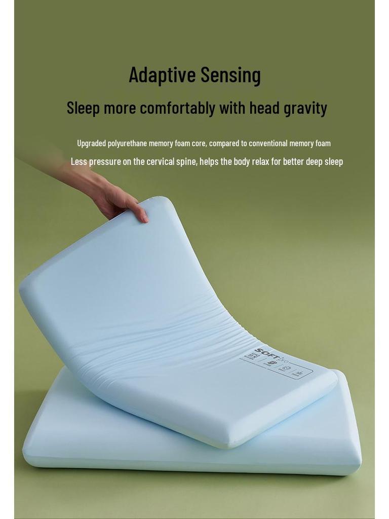2026 Deep Sleep Cloud-Feel Memory Foam Pillow Core Display Sample - Latex