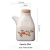 Ceramic Oil and Seasoning Bottle for Noodle Shops