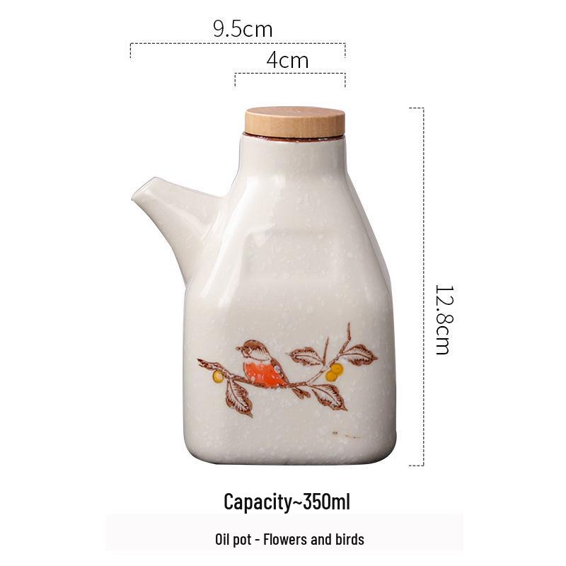 

Ceramic Oil and Seasoning Bottle for Noodle Shops