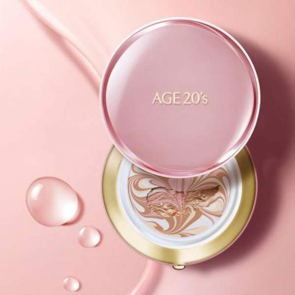 [age To Wellness] Signature Essence Cover Pact Master Moisture Case+2 Refills  Size 21 