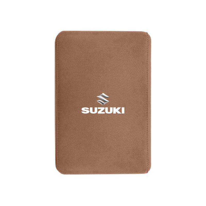 

Car Armrest Box Heighten Mat Suede Hand Pad For Suzuki Jimny Samurai Vitara Swift Baleno Ignis Alto Splash Kaiser DZire Kizashi коричневий